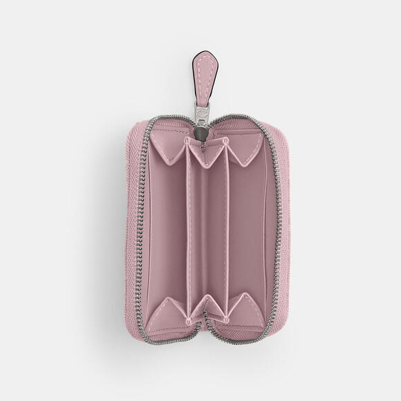 Essential Small Zip Around Card Case With Quilting - Picture 2 of 5